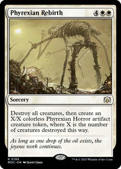 Phyrexian Rebirth [March of the Machine Commander] Magic MTG - Image 1