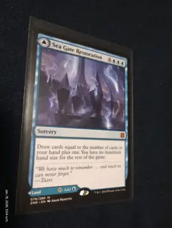 Sea Gate Restoration Zendikar Rising Mythic NM Magic: The Gathering 76 Normal - Image 1