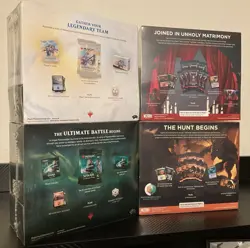 Magic the Gathering 4 Bundle Lot - New/Sealed - War of Spark Innistrad Domaria - Image 2