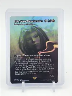 KUJA, MAGE MANUFACTURER 2025 MAGIC FINAL FANTASY FOIL BORDERLESS A Q1816 - Image 1