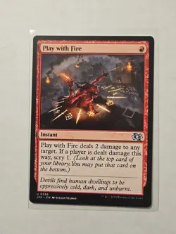 Play With Fire - Foundations Jumpstart - LP - Uncommon - Instant - Image 1