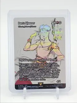 BARTZ KLAUSER 2025 MAGIC FINAL FANTASY FOIL AGES RARE BORDERLESS Q1816 - Image 1
