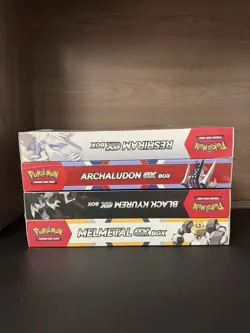 Pokemon Reshiram, Archaludon, Melmetal,Black Kyurem EX Collection Boxs- SEALED🔥 - Image 2