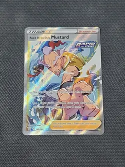 Pokemon Battle Styles "Rapid Strike Style Mustard" 162/163 / Ultra Rare / NM - Image 1
