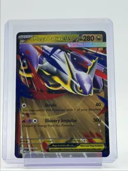 MEGA LATIAS EX 2025 POKEMON MEGA EVOLUTION DOUBLE RARE 100/132 Q6011 - Image 1
