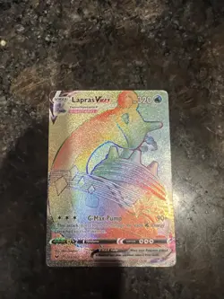 Pokemon TCG Holo VMAX Card Lot - Lapras VMAX, Toxtricity VMAX - 3 Cards, English - Image 4