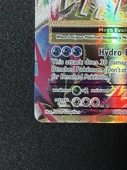 2016 Pokemon XY Evolutions M Blastoise EX Rare Ultra #102/108 - Image 2