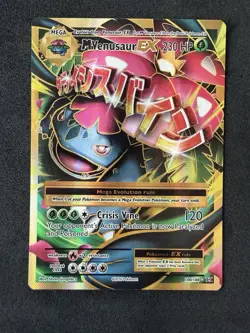 Pokemon TCG M Venusaur EX 100/108 Ultra Rare Evolutions 2016- LP(small indent) - Image 1