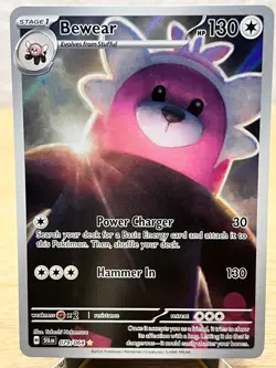 Shrouded Fable Bewear 079/064 Illustration Rare Pokemon NM/M - Image 1