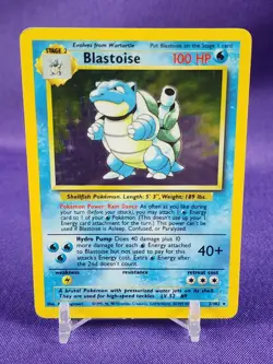 1999 Pokemon Blastoise 2/102 Holo - Image 1