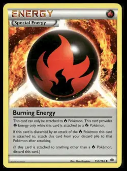 Burning Energy #151/162 XY - BREAKthrough Uncommon | Pokemon - Image 1