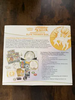 Pokemon Center Exclusive SWSH Brilliant Stars Elite Trainer Box SEALED PC ETB - Image 5