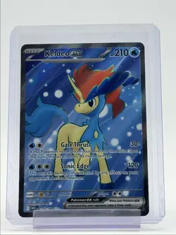 KELDEO EX 2025 POKEMON WHITE FLARE ULTRA RARE 159/086 Q6011 - Image 1