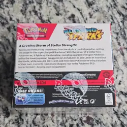 Pokemon TCG Scarlet & Violet Surging Sparks Booster Box Pikachu Latias English - Image 3