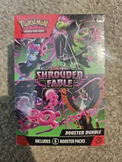 Pokemon Shrouded Fable Booster Bundle Box 6 Packs Factory Sealed FAST FREE SHIP! - Image 1
