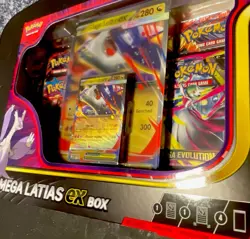Pokemon Mega Latias EX Box TCG Collectors Edition Mega Evolution Destined Rivals - Image 2