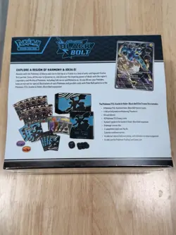 2025 Pokemon TCG Scarlet & Violet Black Bolt ETB 🔥🔥🔥 - Image 2