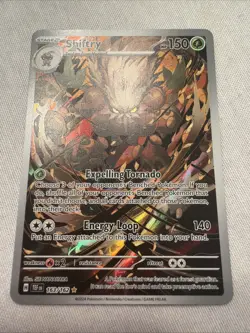 Pokemon TCG Shiftry Full Art Holo Temporal Forces 163/162 Illustration Rare - Image 1