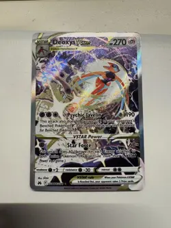 Deoxys VSTAR GG46/GG70 Holo Crown Zenith Galarian Gallery Pokemon Holo LP - Image 1