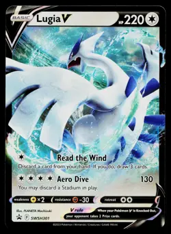 Lugia V SWSH301 Holofoil Promo Sword & Shield Promo Pokemon Near Mint - Image 1