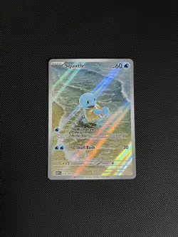 Pokemon Squirtle, Wartortle, and Blastoise SIR/IR Set Scarlet & Violet 151 NM - Image 3