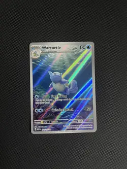 Pokemon Squirtle, Wartortle, and Blastoise SIR/IR Set Scarlet & Violet 151 NM - Image 5