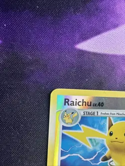 Raichu 15/123 LP Reverse Holo Rare Mysterious Treasures 2007 Pokemon TCG - Image 2
