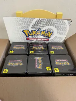 Pokemon TCG: Pokeball Tin with Booster Packs SEALED CASE With 6 Pokeball Tins - Image 3