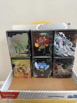 Pokemon TCG: Pokeball Tin with Booster Packs SEALED CASE With 6 Pokeball Tins - Image 4
