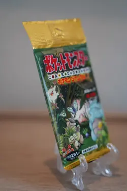 Holo Guaranteed Pokemon Jungle Japanese Booster Pack Factory Sealed Vintage - Image 4