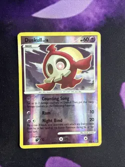 Pokemon Duskull SH2 Shiny Holo Rare Reverse Holo Stormfront 2008 60 HP - Image 1
