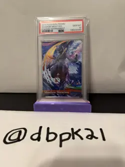 2016 POKEMON PROMO POKKEN TOURNAMENT SHADOW MEWTWO PSA 10 - Image 3