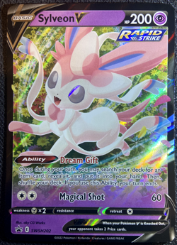 Sylveon V SWSH202 Black Star Promo Pokemon English Sword & Shield 2022 - Image 1
