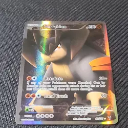 Pokemon Terrakion 99/101 Noble Victories Ultra Rare Holo Full Art Basic 130 HP - Image 2