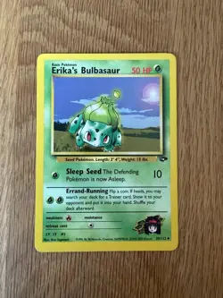 Erika’s Bulbasaur - 39/132 - Gym Challenge WOTC - Uncommon - Pokemon TCG - Image 1