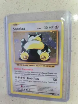 Snorlax - XY179 XY179 Holo Promo XY Promo Pokemon LP-MP - Image 1