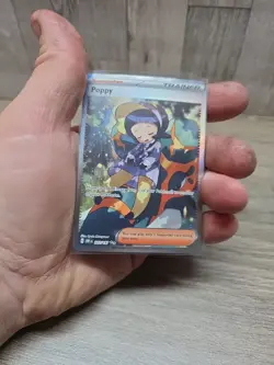 Poppy 227/197 Special Illustration Holo Card Obsidian Flames Pokemon SV03 - Image 2