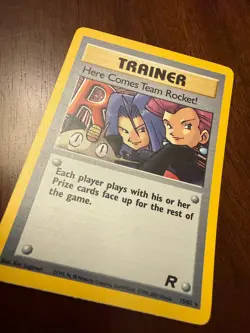 Pokemon TCG Here Comes Team Rocket! - Holo Rare 15/82 Team Rocket 2000 Near Mint - Image 1
