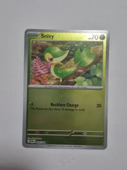 Snivy 004/088 Common Perfect Order Pokemon Reverse Holo Near Mint - Image 1