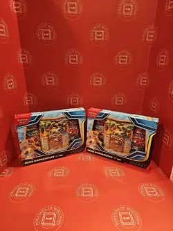 Pokemon TCG: Mega Kangaskhan ex Collection Factory Sealed Box Lot Of 2 - Image 1