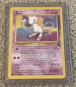 Mew Promo 8 Regular Pokemon TCG MP Condition - Image 1