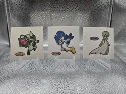 Japan Pokemon Daiichi Pan Bread Sticker Lot x3 Sprigatito Quaxly Gardevoir SV - Image 1