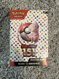 Pokemon TCG Scarlet & Violet 151 Booster Bundle Set - 290-85321 6 Packs SV 820650853210 - Image 1