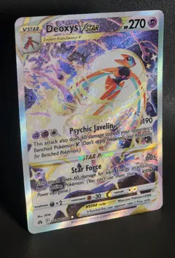 2023 POKEMON SWSH CROWN ZENITH GALARIAN GALLERY #GG46 DEOXYS VSTAR NM-MINT - Image 4