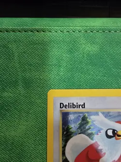 2001 POKEMON TCG NEO REVELATION 5/64 DELIBIRD UNLIMITED HOLO RARE NEAR MINT - Image 2