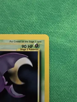 2001 POKEMON TCG NEO REVELATION 4/64 CROBAT UNLIMITED HOLO RARE NEAR MINT - Image 3