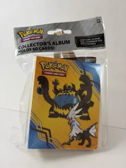 2017 POKEMON SUN & MOON CRIMSON INVASION BOOSTER PACK W/ MINI PORTFOLIO BINDER - Image 1