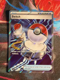 2025 Pokemon TCG Switch 123/94 PFL Full Art Ultra Rare NM Pack Fresh - Image 1