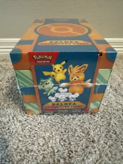 Pokemon TCG Paldea Adventure Chest 6 Booster Packs 7 Foil Promos Collector Box - Image 2