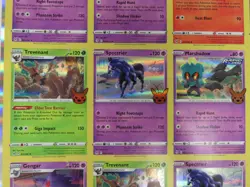 2023 Pokemon Halloween Trick or Trade BOOster English Foil Uncut Sheet (c) - Image 2